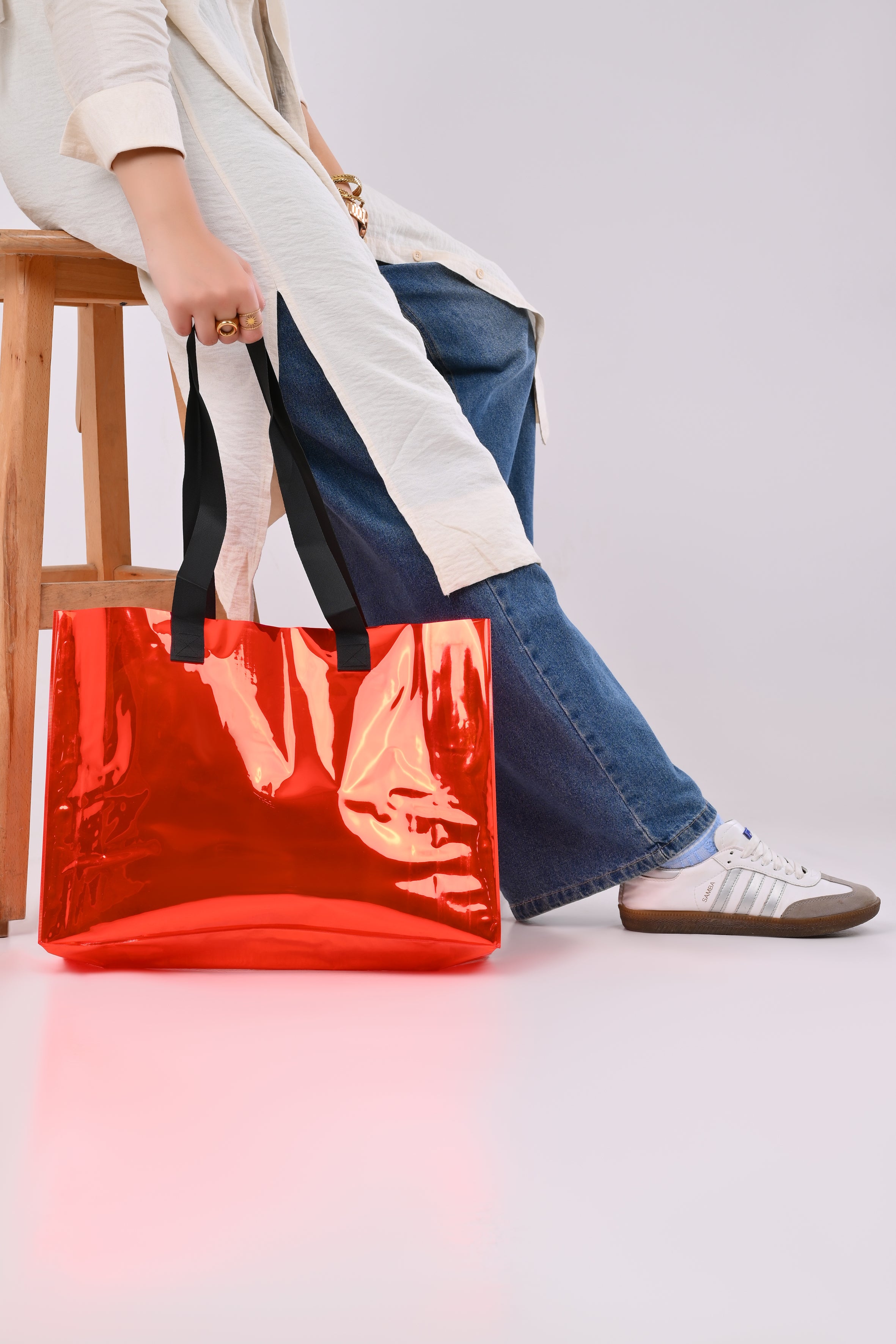 Red Beach Bag